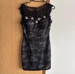 dazzy ブラックタイトドレス