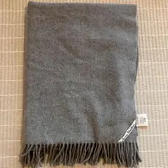 Acne Studios グレー フリンジマフラー