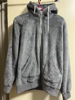 VAPORIZE フリースパーカー　ジャケット XL グレー