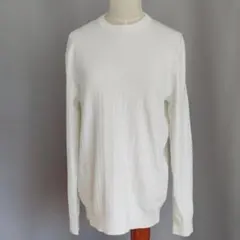 JOSEPH HOMME　ホワイトリブセーター