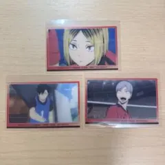 ハイキュー!! ゴミ捨て場の決戦 場面写クリアカード アニメイト限定特典