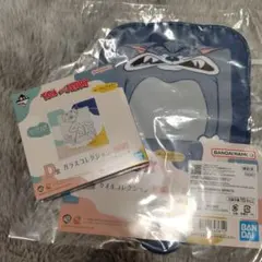 トムとジェリー 一番くじ ガラスコレクション タオル トム ジェリー