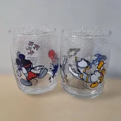 ミッキー・ドナルド キャラクターグラスセット