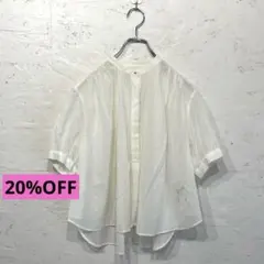 2024SS TOMORROWLANDシルバードットプリントパフスリーブブラウスのサムネイル