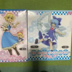 東方Project チルノ アリス マーガトロイド フィギュア 2種