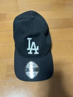 NEW ERA 9TWENTY LAロゴキャップ ブラック