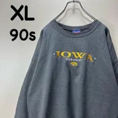 チャンピオンスウェット　90s　3色タグ　カレッジスウェット　メキシコ製★送料込