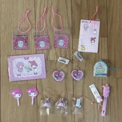 1990〜1999年製サンリオおまけプレミアム計48個ダブり非売品キティマイメロ 1990〜1999年製サンリオおまけプレミアム計48個ダブり非売品