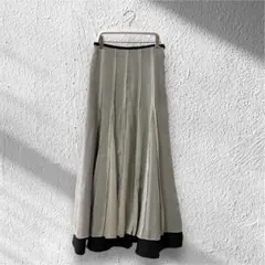 Mila Owen ミラオーウェンマチデザインリバーシブルナロースカート