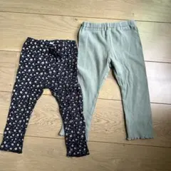 ZARA レギンス 2点セット 80cm