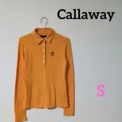 Callaway　キャロウェイ　レディース　ゴルフウェア　長袖　オレンジ　Ｓ