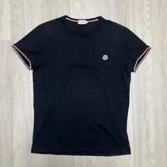 MONCLER ブラック Tシャツ ポケット付き