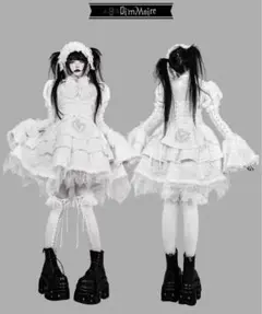 L】Dimmoire unDead Maidenドレス Black - メルカリ