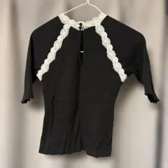 EATME 半袖トップス 黒のサムネイル