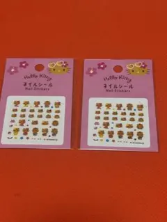 【新品未使用】ネイルシール 日焼けキティ　ハローキティ　サンリオ
