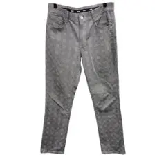 ★極美品★EDWIN パンツ　ゴルフ　29 S-M チェック柄　グレー　メンズ