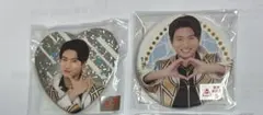 即購入可】ゴジュウジャー TOSくじ B賞 ハート型缶バッジ 熊手真白