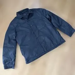 PIOMBO ネイビー ナイロンジャケット EUR XXL