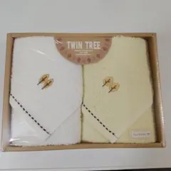 TWIN TREE フェイスタオル 2枚セットのサムネイル