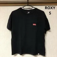 ROXY ロキシー Tシャツ 半袖 S ブラック 黒