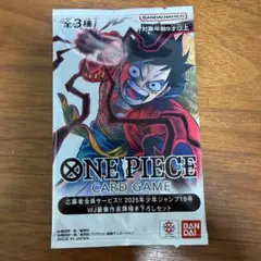 【24時間以内発送】ONE PIECEカード ジャンプ 19 応募者全員サービス