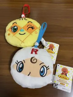 ポケットティッシュカバー Ver.6 メロンパンナ　ロールパンナ 2個セット