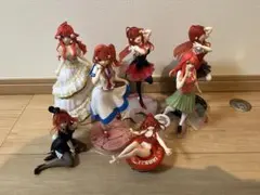 五等分の花嫁 中野五月 フィギュア 7体セット まとめ売り (箱なし 開封済み)