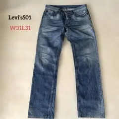 Levi's501 W31× L31 レディースデニムストレートパンツのサムネイル
