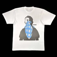 新品 ビッグ バックプリント DOLK プーさん  少年 バンクシー風 Tシャツ