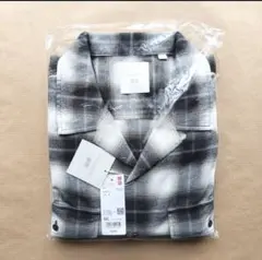 d*0様 XXL　ブラッシュドコットンオーバーサイズシャツ　ナチュラル　ユニクロ