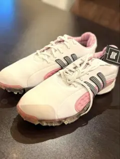 adidas アディダス　ゴルフシューズ　超美品　25センチ アディダス コードカオス 25 ミッドカット ボア JP5185 (ゴルフ