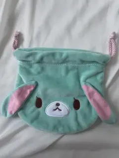 シュガーバニーズ 巾着 ミントうさ シュガバニ