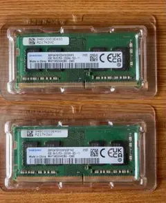 SAMSUNG 4GB X 2 PC4 3200MHz ノートPC用 メモリ