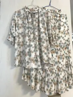 PAUL & JOE フラワープリント セットアップ