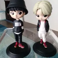 BTSフィギュア 2体セット(ジョングク、ジミン)ほぼ未使用品