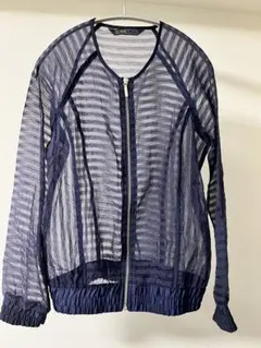 ZARA BASIC シースルージップアップジャンパーSのサムネイル