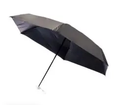 【新品未使用品】折り畳み傘　晴雨兼用　日傘　ブラック　エスタ　無地　248gのサムネイル