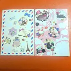 サン宝石 動物 シールシート 2枚セット