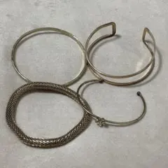 ブレスレットセット ゴールド