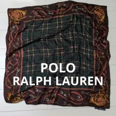 90s OLD POLO RALPH LAUREN シルクスカーフ