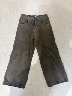 完売品 最安値 BLESS U デニムパンツ リジット ダブルニー 極太 - メルカリ