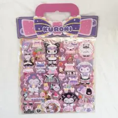 海外限定 Kuromi クロミ ファッションコーディネートシール②