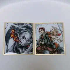 鬼滅の刃　WEBくじ　マチアソビ　アクリル色紙　竈門炭治郎セット