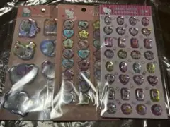 キティ　ウォーターシール　おはじき風シール　セット
