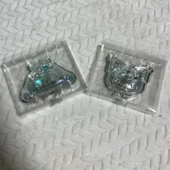 シナモロール　クロミ ミラー キラキラカットミラー　2個セット