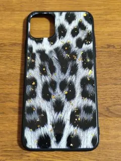 iPhone 11promax レオパード柄ケース