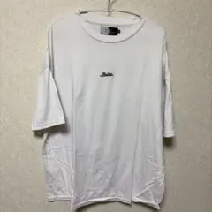 NOBLE PRODUCT ロゴ刺繍 クルーネック 半袖Tシャツ