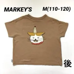 マーキーズ ポケットひょっこり半袖 Tシャツ 猫 M