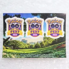 Pokémon GO Fest 2026 ポケモンセンター ステッカーセット - メルカリ