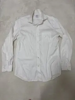 UNIQLO スリムフィット ホワイトシャツ Lサイズ　ユニクロ